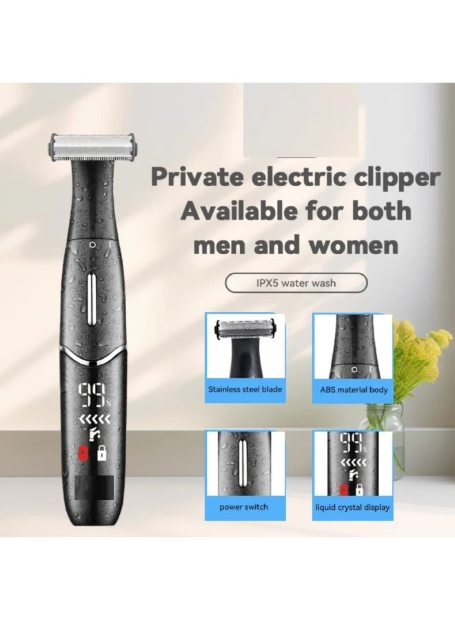 ماكينة حلاقة شعر الجسم من ماركة كلاسيكية راقية، مصنوعة من الفولاذ المقاوم للصدأ عالي الجودة. - Image 5