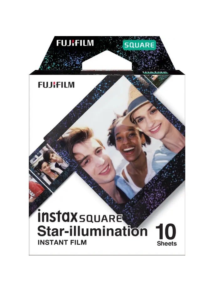 Instax Fujifilm Instax SQUARE Star Illumination Film {10 Exposures} - Image 1