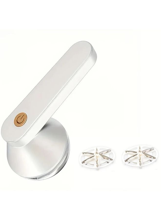 مزيل الوبر الأبيض القابل لإعادة الشحن عبر منفذ USB مع شاشة رقمية ورأسين بديلين - Image 1