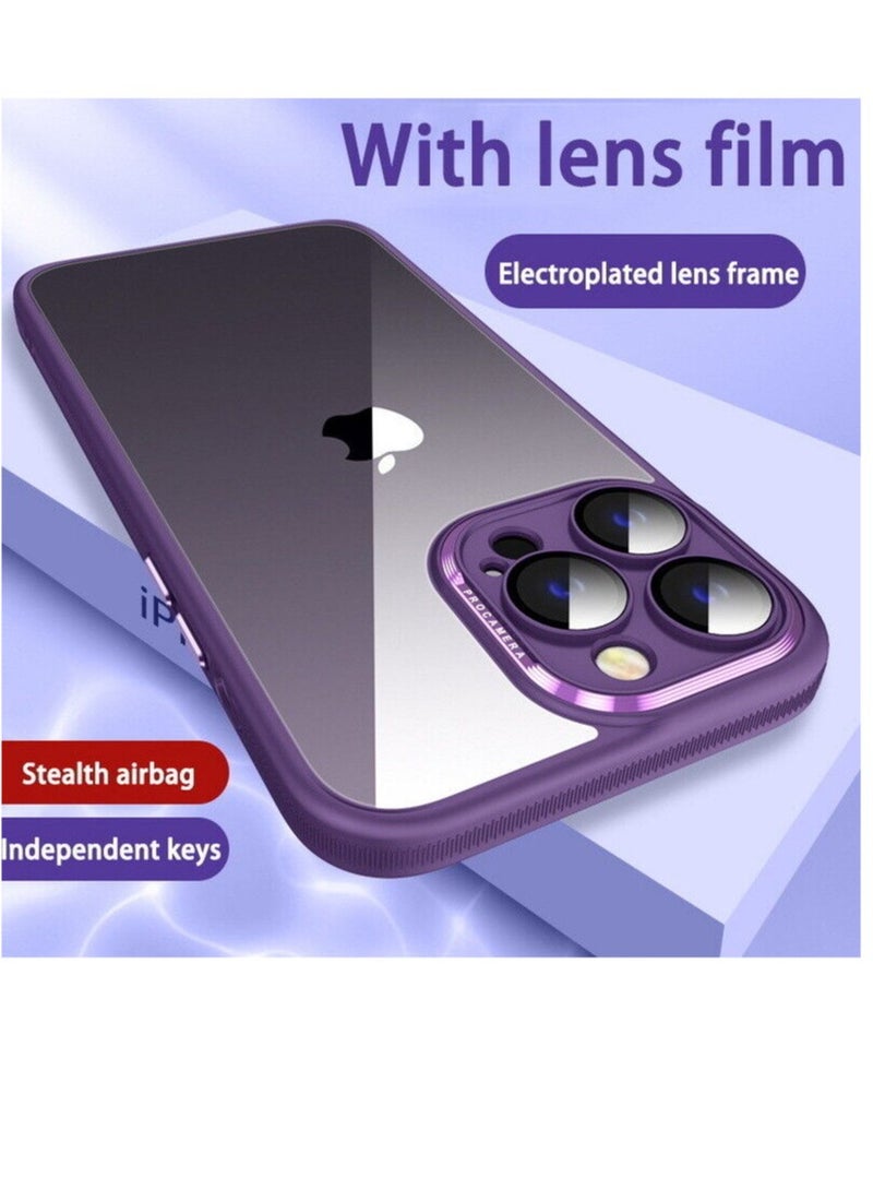 AROAQ For iPhone 14 ShockProof Lens Protector Slim Phone Case  Cover - Image 2