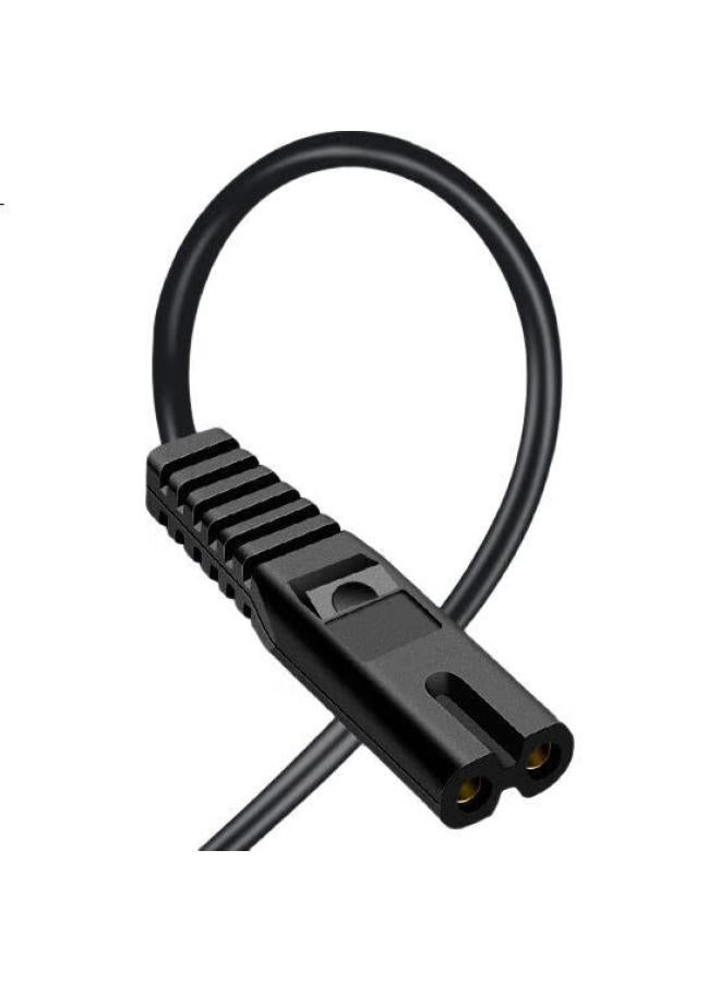 Mryc (Mryc) National Standard Two-Prong 8-Character Power Cord Eight-Character Tail Double Hole For Ps4/5/Printer/Digital Camera/Desk Lamp/Speaker/Laptop Charger 1.5M - Image 2