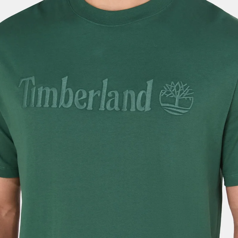 Timberland Green Men's Logo T-Shirt for Men | Best Price UAE