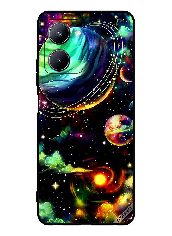Covernex Protective Case Cover For Realme C33 Plants Saturn  - Image 1