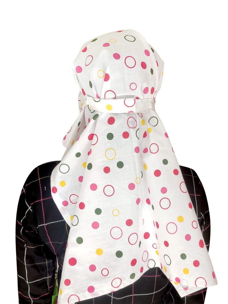 Switchon Pure Cotton Multi Color Scarf Cum Hijab For 12 Yrs And Above Female(Multi) - Image 2