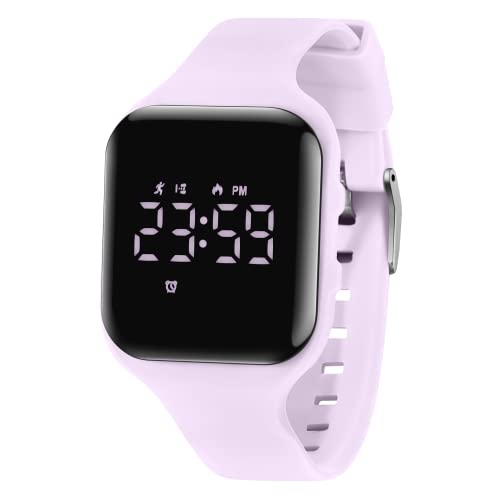 A ALPS Kids Watches for Girls Boys Digital Sport Watch with Step Counter Pedometer Vibration Alarm Clock, No App Waterproof Fitness Tracker Kids Watch Boys Girls Teens Students Ages 5-16 - Image 1