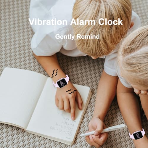 A ALPS Kids Watches for Girls Boys Digital Sport Watch with Step Counter Pedometer Vibration Alarm Clock, No App Waterproof Fitness Tracker Kids Watch Boys Girls Teens Students Ages 5-16 - Image 3