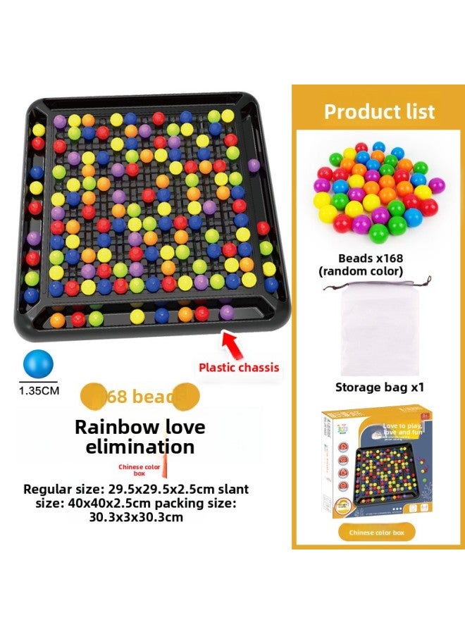 Rainbow Fun Parent-Child Interactive Board Game Children's Touch-to-Touch Concentrate Logic Training Benefiting Intelligence Happy Toys