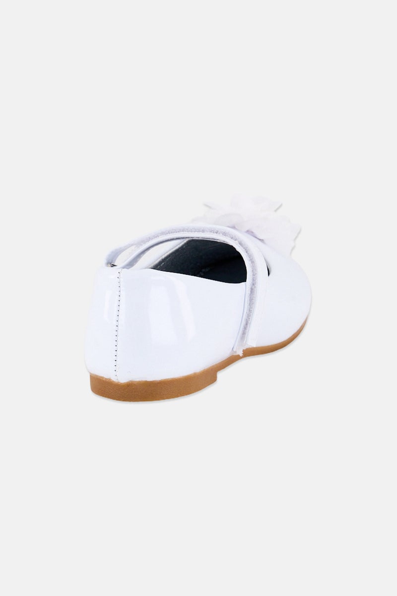 Josmo Toddlers Girl Velcro Closure Shoes, White - Image 2