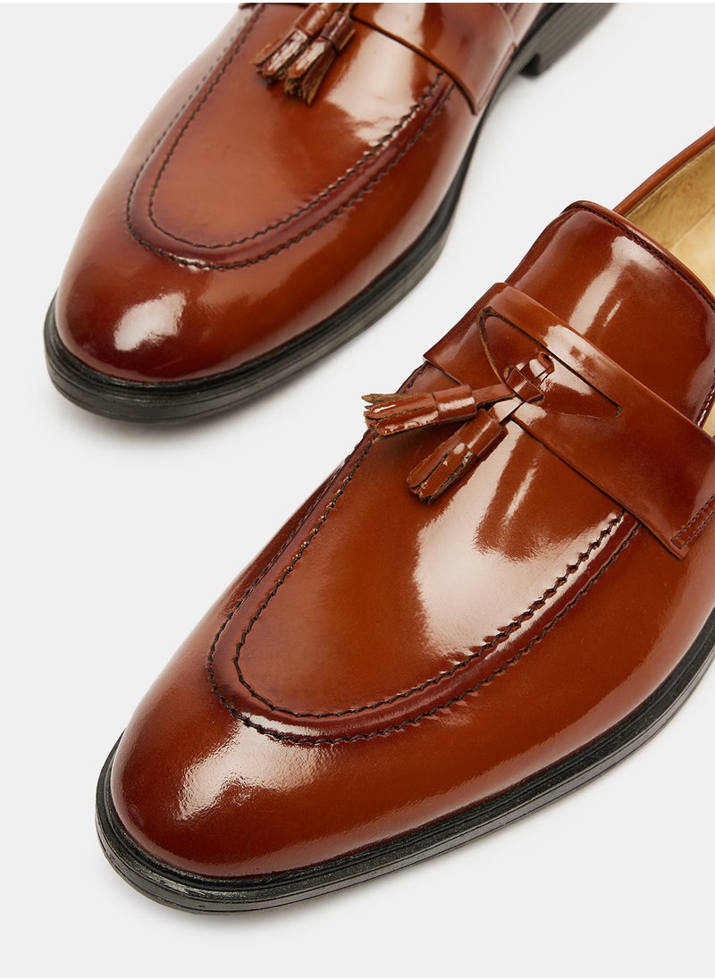 Squadra - Front Tassel Formal Slip-Ons - Image 1