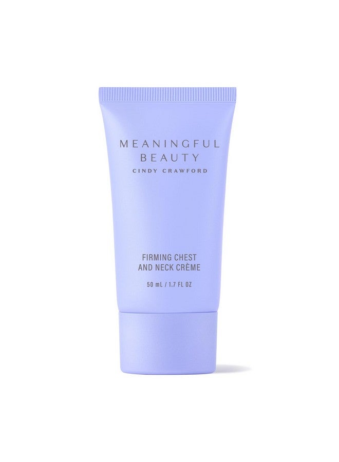 Meaningful Beauty Firming Chest and Neck Crème , Tightening Treatment with Vitamin C and Hyaluronic Acid , 1.7 Ounce - Image 1