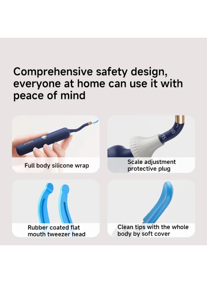 Bebird EarSight Plus Earpicks Ear Wax Removal Cleaner with tweezer 6 LED Lights 1080P FHD Video Otoscope - Image 2