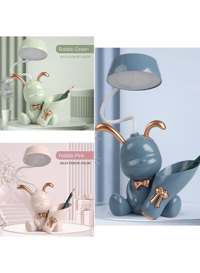 الأزرق جي دبليو مصباح طاولة القراءة الجديد لشحن USB ، LED ، حماية العين ، تعلم مصابيح الطاولة ، غرفة نوم غرفة النوم ، مصباح السرير ، ضوء الليل بالجملة - Image 1