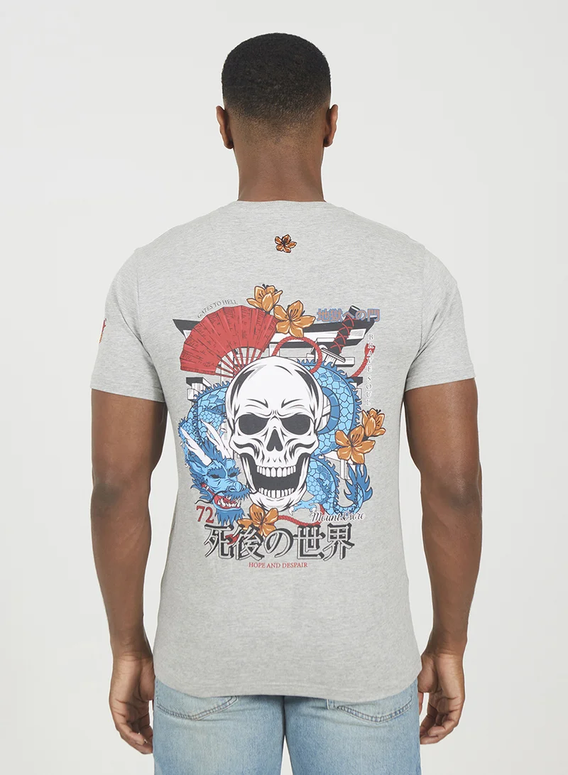 BRAVE SOUL Graphic Print T-Shirt
