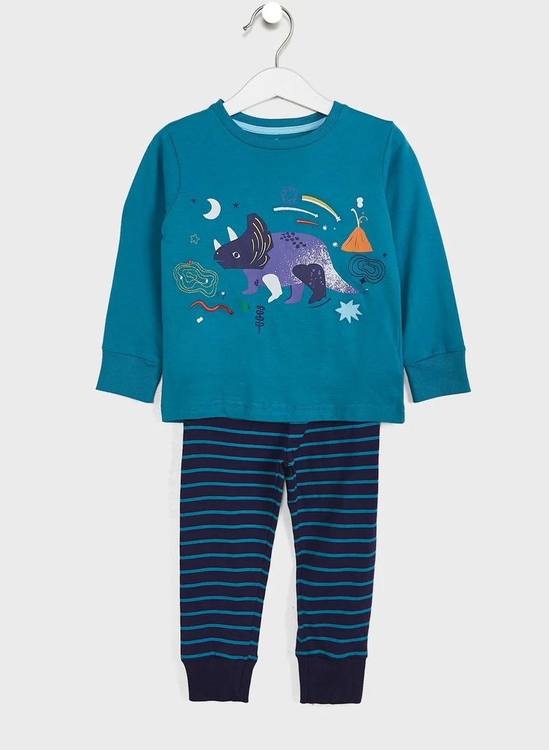 mothercare Dinosaur Pyjamas - 2 Pack
