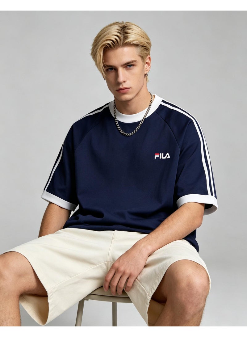FILA round neck short-sleeved shirt, unisex. Suitable for outdoor sports and fitness. - Image 1