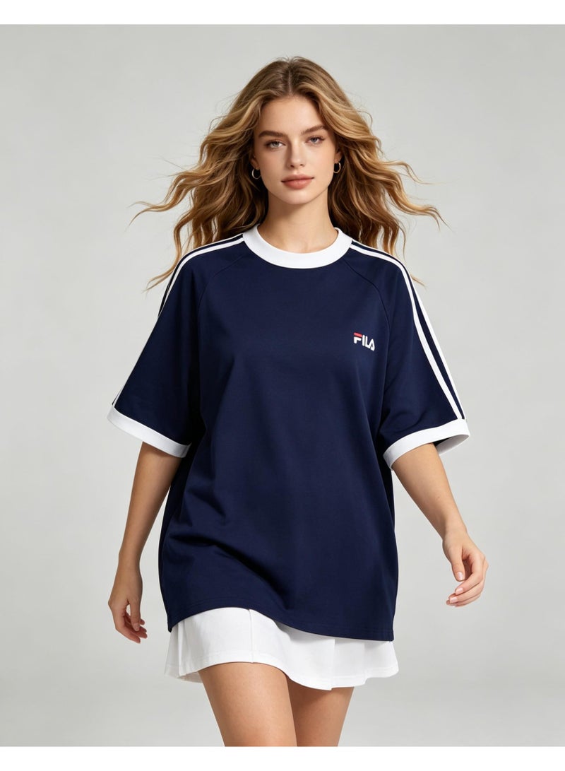 FILA round neck short-sleeved shirt, unisex. Suitable for outdoor sports and fitness. - Image 5