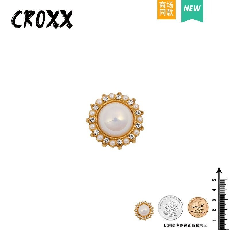 CROXX DiY High-End Crocs Accessories with Diamonds - Removable and Compatible with  Crocs/Cross