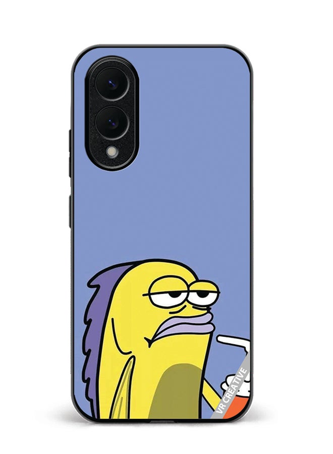 VR CREATIVE Protective Case Cover For Samsung Galaxy S25 Edge Cartoon Design Multicolour