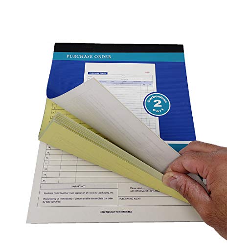 Bazic 2-Part Carbonless Purchase Sales Order Book (4 Pack) Letter Size Almost 8.5 x 11 - Image 5