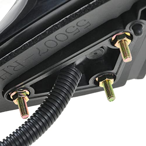 TRQ Driver & Passenger Side Mirror Set without Heat Compatible with 2000-2004 Toyota Avalon TO1320164 TO1321164 - Image 4