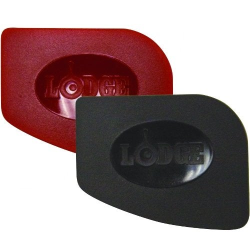 LODGE Lodge Polycarbonate Red and Black Pan Scraper, Set of 4  - Image 1