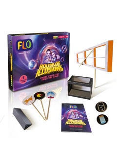 FLO FLO Toys Steam House of Illusions All in One Creative Fun Board Game for Kids, Learning & Collection Mind-Bending 5 Activities Toy for Brain of Boys & Girls for Age 8+, Multicolor  - Image 1