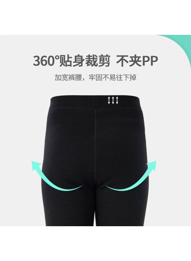 Long time companion high-waist Thickened Boys' Warm Pants With Wool & Silk Lining - Image 4