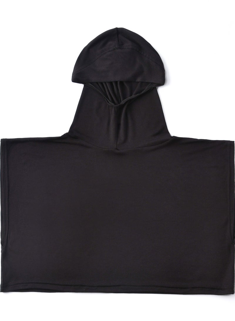 Sport Hijab Hooded Inner Fake Collar Head Cover Inner Hijab Plain Modal Cotton All Season Muslim Headscarf Accessories  - Image 4