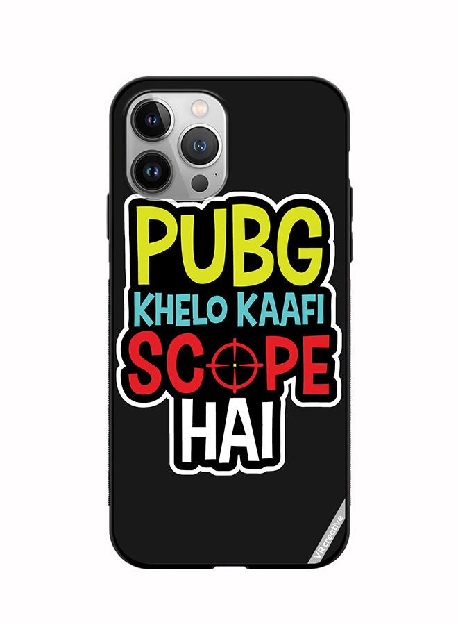 VR CREATIVE Protective Case Cover For Apple iPhone 11 Pro Pubg Khelo Kaafi Scope Hai Design Multicolour - Image 1