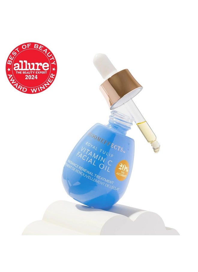 BLOOMEFFECTS - Royal Tulip Vitamin C Facial Oil | Cruelty-Free, Non-Toxic, Clean Beauty (1 Fl Oz | 30 Ml)  - Image 2