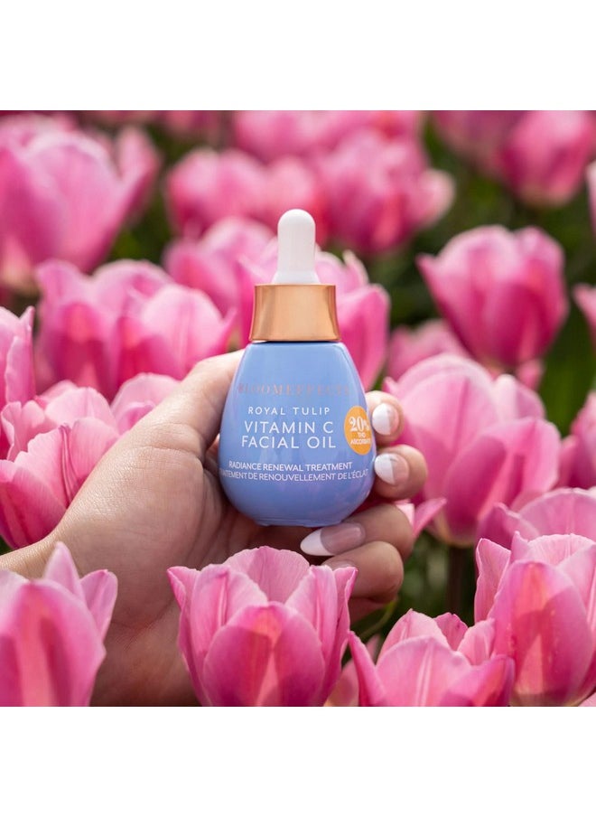 BLOOMEFFECTS - Royal Tulip Vitamin C Facial Oil | Cruelty-Free, Non-Toxic, Clean Beauty (1 Fl Oz | 30 Ml)  - Image 4