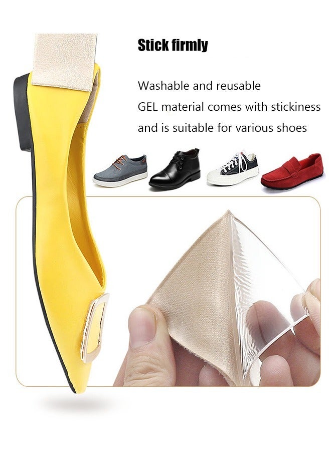 Generic 1 Pair Heel Lift Inserts, 4 Layer 2.5CM Adjustable Orthopedic Gel Shoe Lifts for Leg Length Discrepancies, Heel Pain Achilles Tendonitis Heel Cushion for Men 9-14 or Women 10-13 Size S  - Image 2