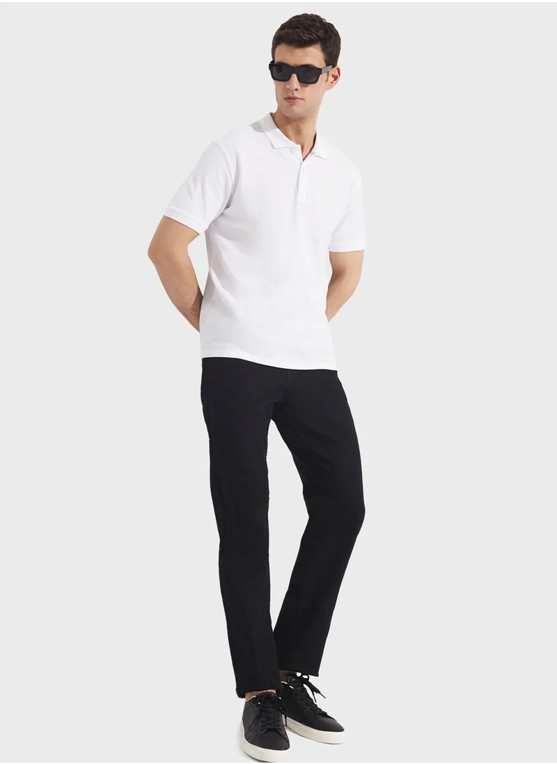 JUNE Essential Straight Fit Trousers