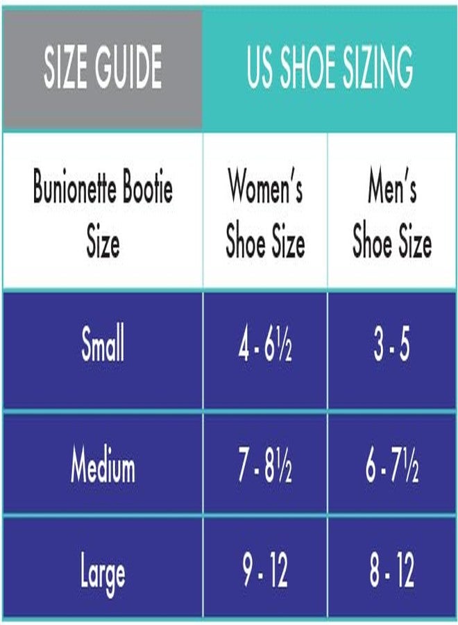 Bunion Bootie حذاء بونيون إيت - مصحح إبهام القدم الصغير، كم رقيق للغاية لتخفيف ورم إبهام القدم، جورب داعم للقدم للنساء والرجال، يناسب جميع الأحذية - كبير، يسار - Image 3