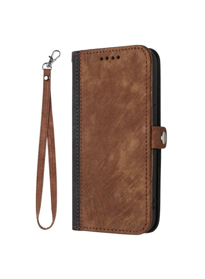 Green Tiger Case For Honor 400 Side Buckle Double Fold Hand Strap Leather Phone Case  - Image 3