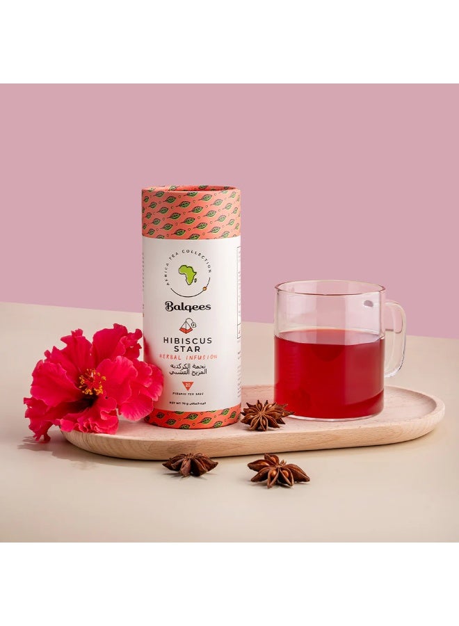 Balqees Hibiscus Star Herbal Fusion Tea - Image 2