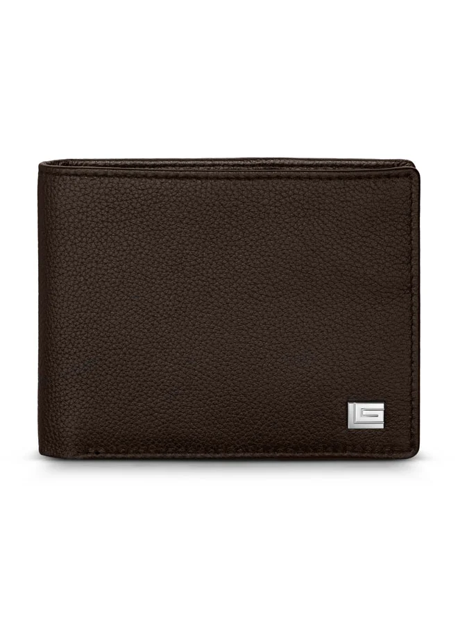 Guy Laroche Thibault Brown Leather Wallet