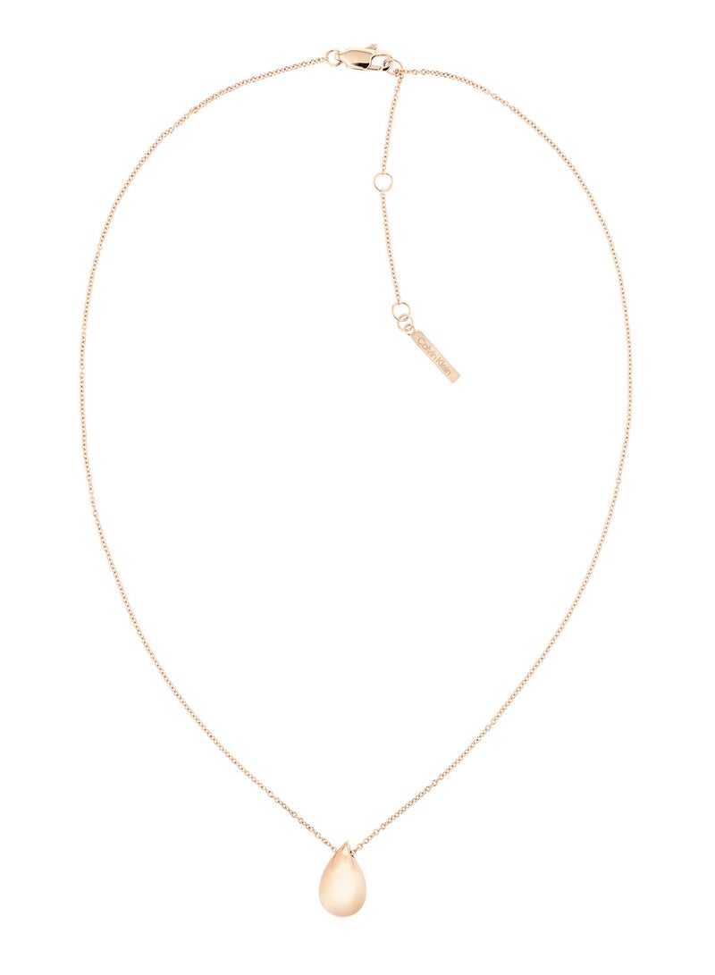 CALVIN KLEIN Sculptured Drop Women Necklace 35000085 