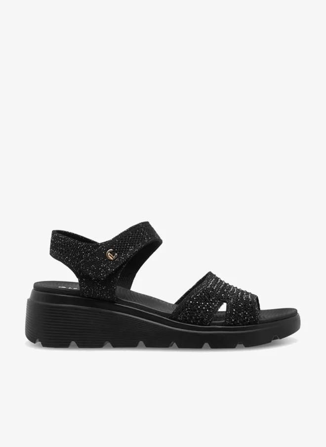 Le Confort Women Embellished Flatform Heel Sandals