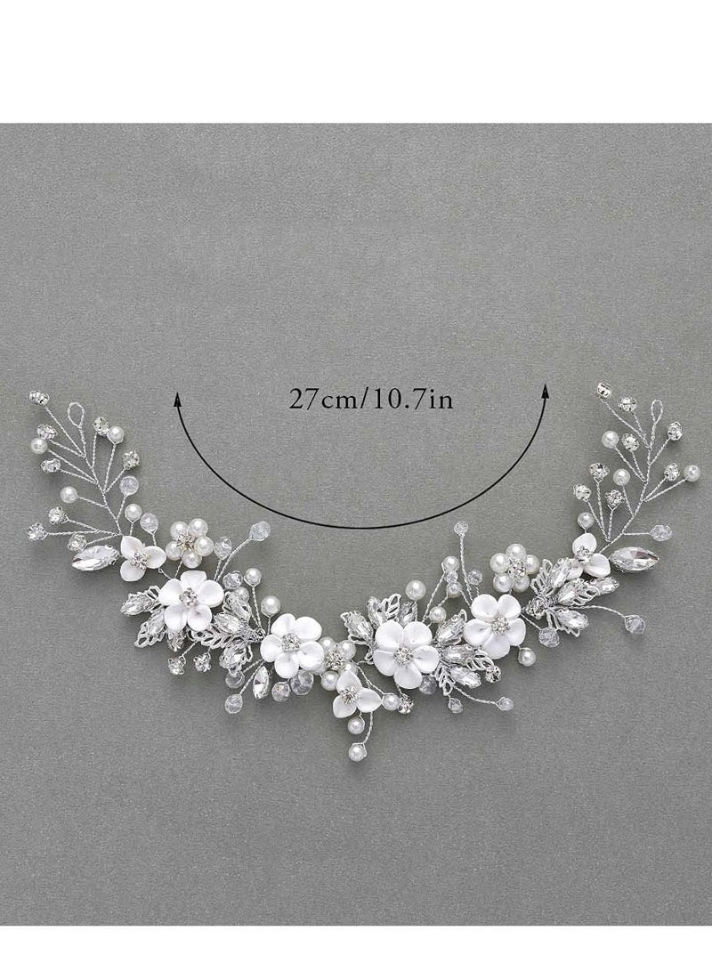 Hair Accessories for Women Bridal wedding Flower, Hair Accessories for Baby Girl Women - Image 3