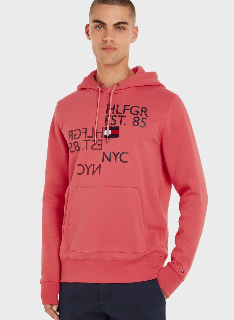 TOMMY HILFIGER Slogan Hoodie