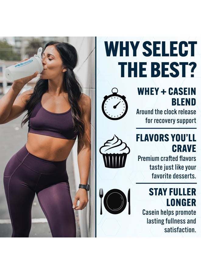 PEScience Select Low Carb Protein Powder, Frosted Sugar Cookie, 27 Serving, Keto Friendly and Gluten Free - Image 4