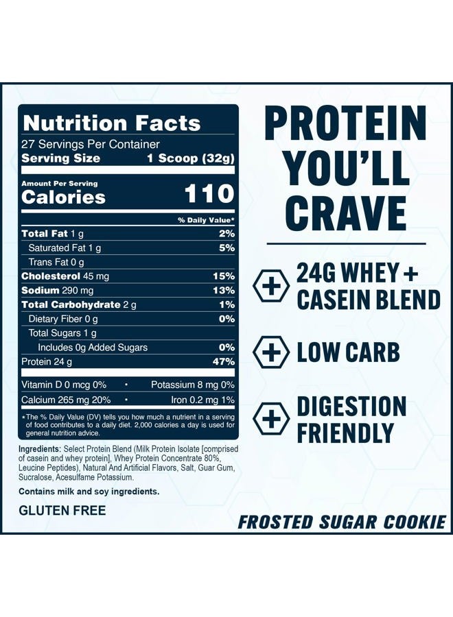 PEScience Select Low Carb Protein Powder, Frosted Sugar Cookie, 27 Serving, Keto Friendly and Gluten Free - Image 2