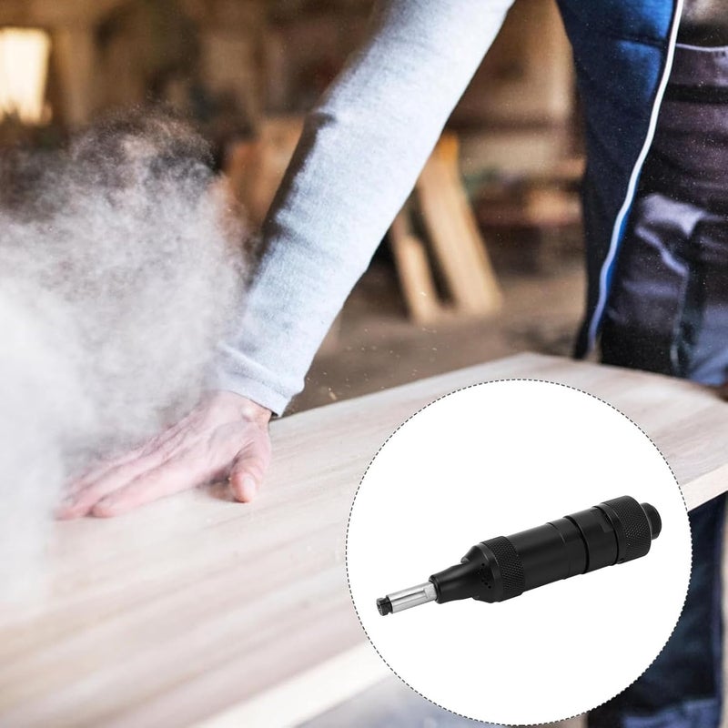 Air Die Grinder Knob Switch, Pneumatic Die Grinder for Mold Grinding Polishing Deburring, Multifunctional Air Grinding Machine with M3 Clamping Capacity, 30000rpm No Load Speed, Al - Image 2
