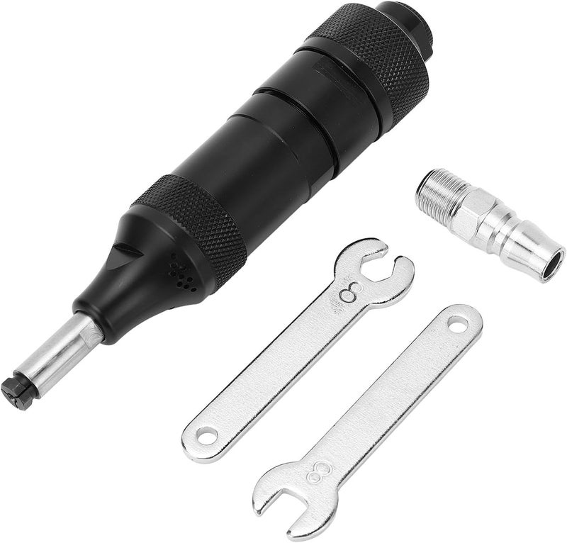 Air Die Grinder Knob Switch, Pneumatic Die Grinder for Mold Grinding Polishing Deburring, Multifunctional Air Grinding Machine with M3 Clamping Capacity, 30000rpm No Load Speed, Al - Image 1