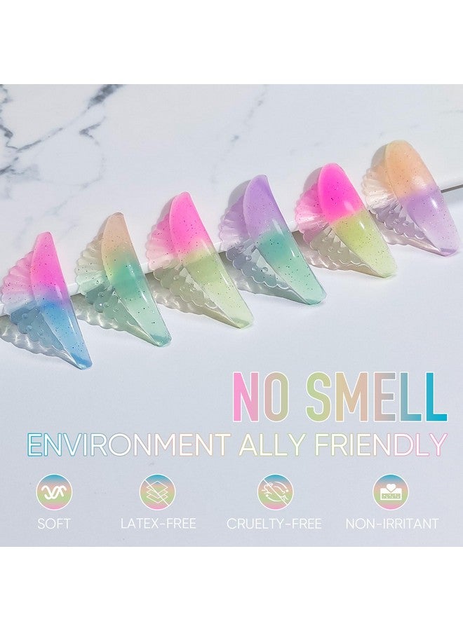 پيرمانيا وسادات رفع الرموش، 12 قطعة/6 أحجام من قضبان رفع الرموش المصنوعة من السيليكون السائل مع تجعيد على شكل حرف "C" أداة تجعيد الرموش فائقة النعومة والالتصاق، أداة تجميل للمكياج بنفسك (ملونة) - Image 4