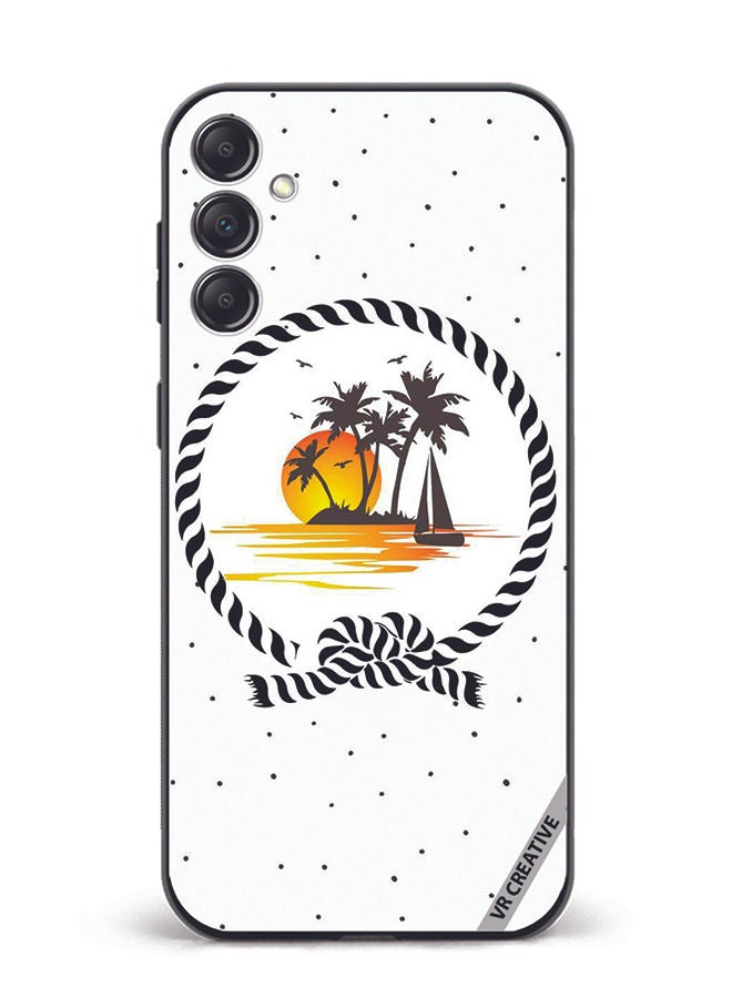VR CREATIVE Protective Case Cover For Samsung Galaxy M14 Scenerio Design Multicolour - Image 1