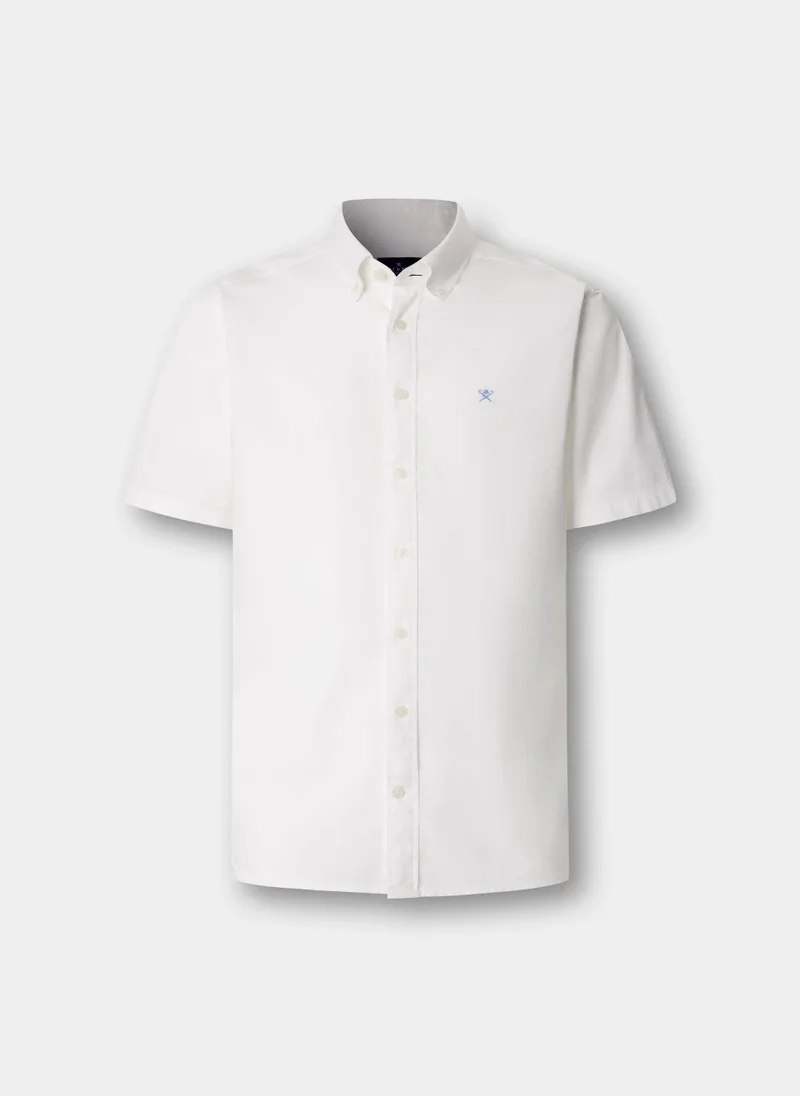 Tailored Fit Short Sleeve Oxford Shirt