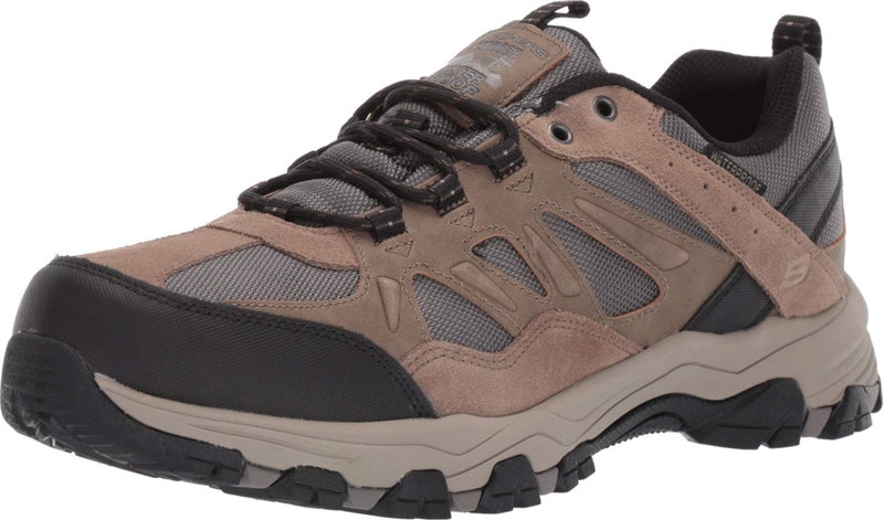 SKECHERS أحذية سكيشرز للرجال سيلمن-إناغو تريل أوكسفورد، تان، 11.5 - Image 1