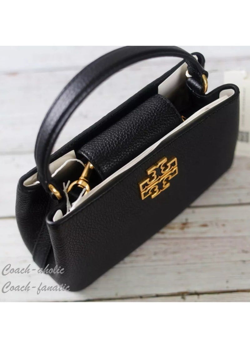 بورش Tory Burch حقيبة حقيبة جلدية صغيرة للمرأة - Image 4